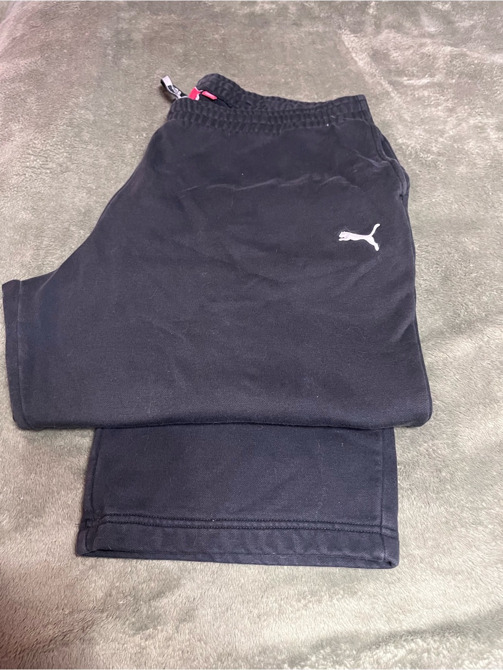 Puma Men’s Black Athletic Sweatpants